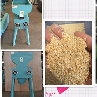 麥芽粉碎過程 麥芽粉碎過程